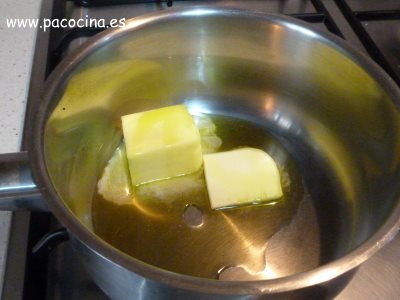 Bechamel mantequilla Bechamel mantequilla