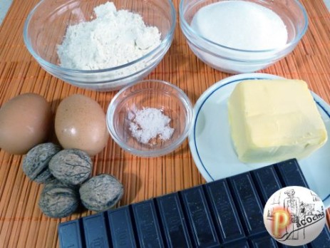 Ingredientes para brownie