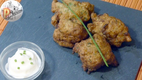 Buñuelos de bacalao