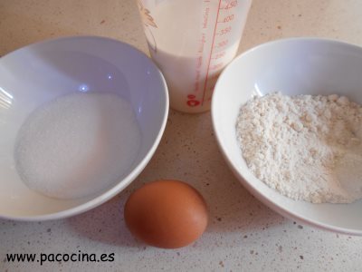 Crema pastelera ingredientes