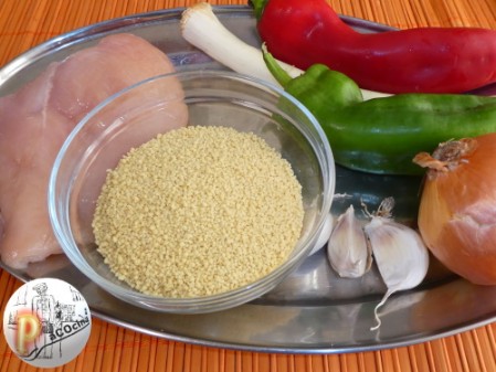 Cuscús con pollo al curri ingredientes