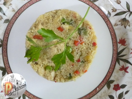 Cuscús con pollo al curri Cuscús con pollo al curri