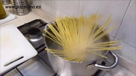 Cocer espaguetis Cocer espaguetis