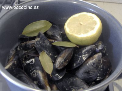 Cocer mejillones