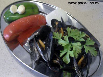 Mejillones tigre ingredientes