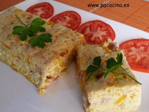 Pastel de calabacín y zanahoria