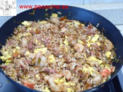 Arroz tres delicias