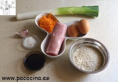 Arroz tres delicias ingredientes