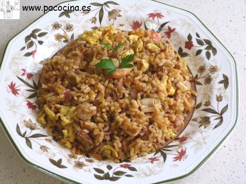 Arroz tres delicias