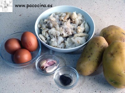 Bacalao dorado ingredientes