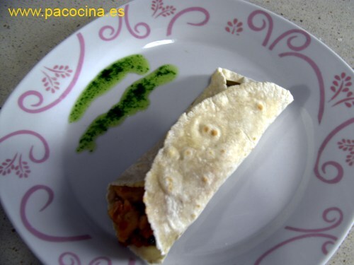 Fajita de pollo just 4 creep Fajita de pollo just 4 creep
