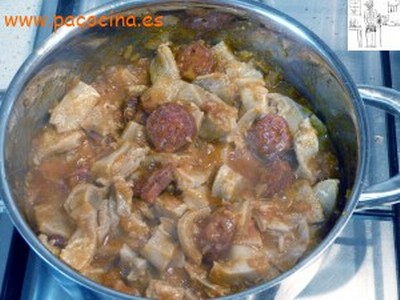 Callos de ternera