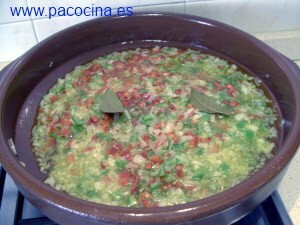 Caracoles bravos en salsa sofrito