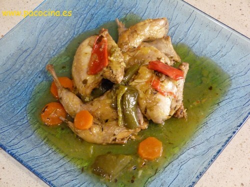 Codornices en escabeche