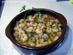 Gambas al ajillo