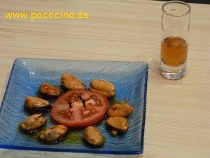 Mejillones en escabeche