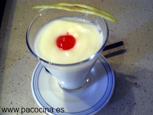 Mousse de limón