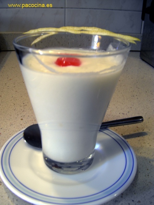 Mousse de limón