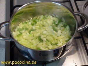 Pastel de puerro y calabacín