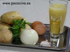 Patatas a la importancia ingredientes