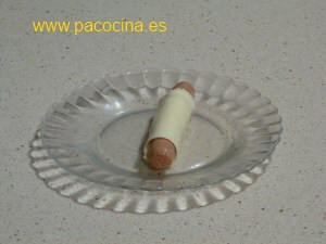 Piruleta de salchicha