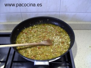 Risotto de verduras