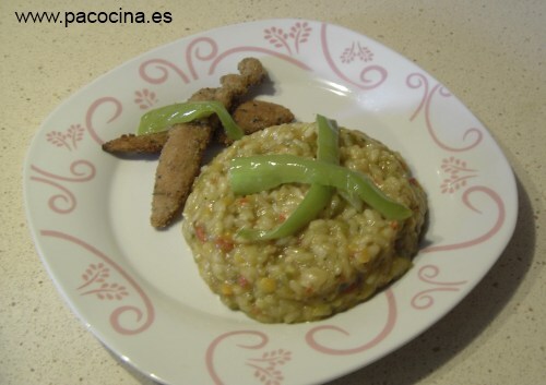 Risotto de verduras