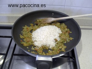 Risotto de verduras