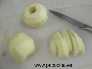 Tarta de manzana elaboración