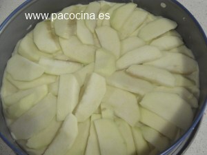 Tarta de manzana elaboración Tarta de manzana elaboración